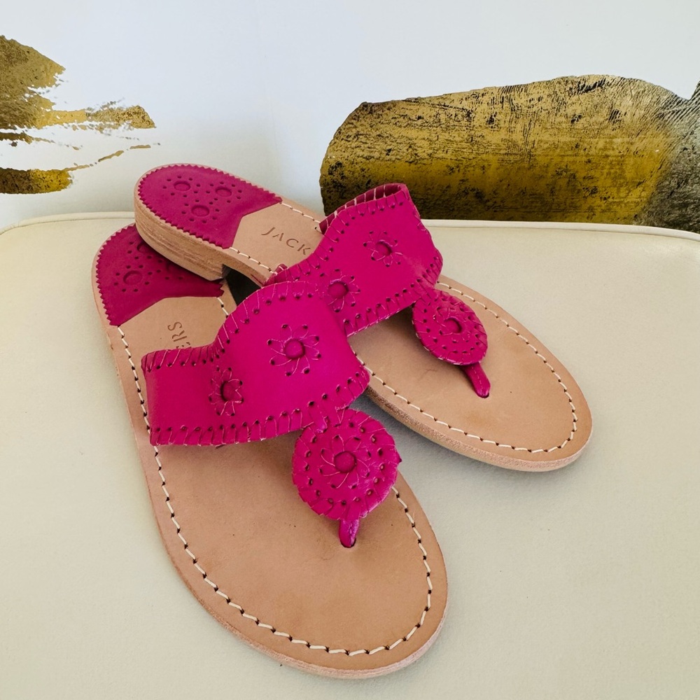 Jack Rogers Classic Flat Sandal Excellent!!! Worn 1x